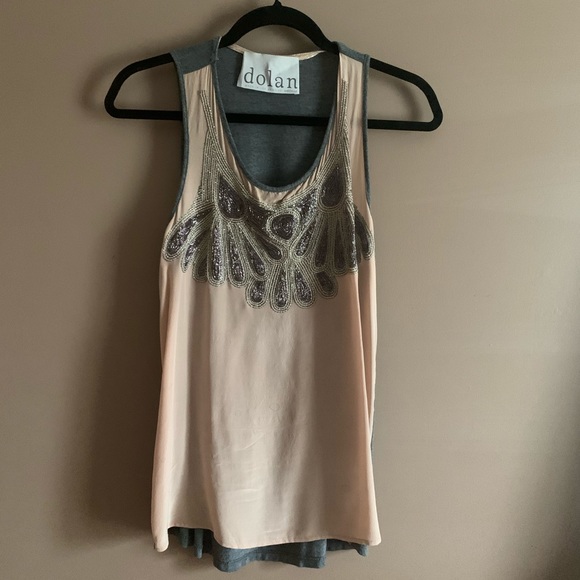 Holiday Silk tank - Picture 1 of 3